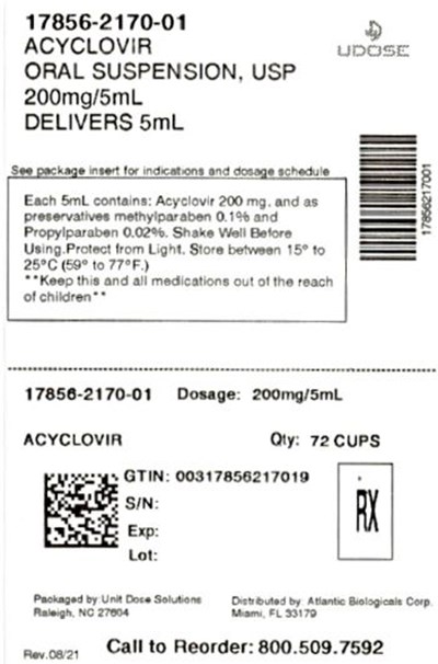 1 (17856 2170 01 Rev. 1 Case Label)